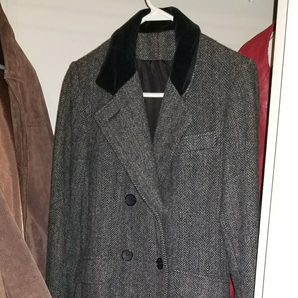 COPY - 80s Tweed Wool Coat